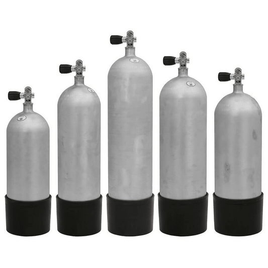 Faber High Pressure HP Steel Scuba Tank - Gray - 1