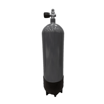 Faber High Pressure HP Steel Scuba Tank - Gun Metal - 7