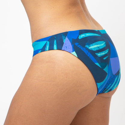 Fourth Element TIGER BIKINI BOTTOM BLUE - 04 - 18