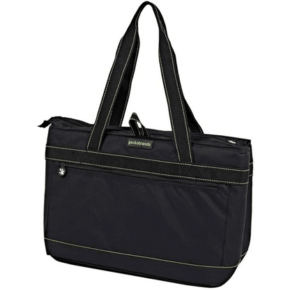 Gecko 2 Compartment Tote Cooler - Black - 4