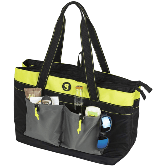 Gecko 2 Compartment Tote Cooler - Black - 1