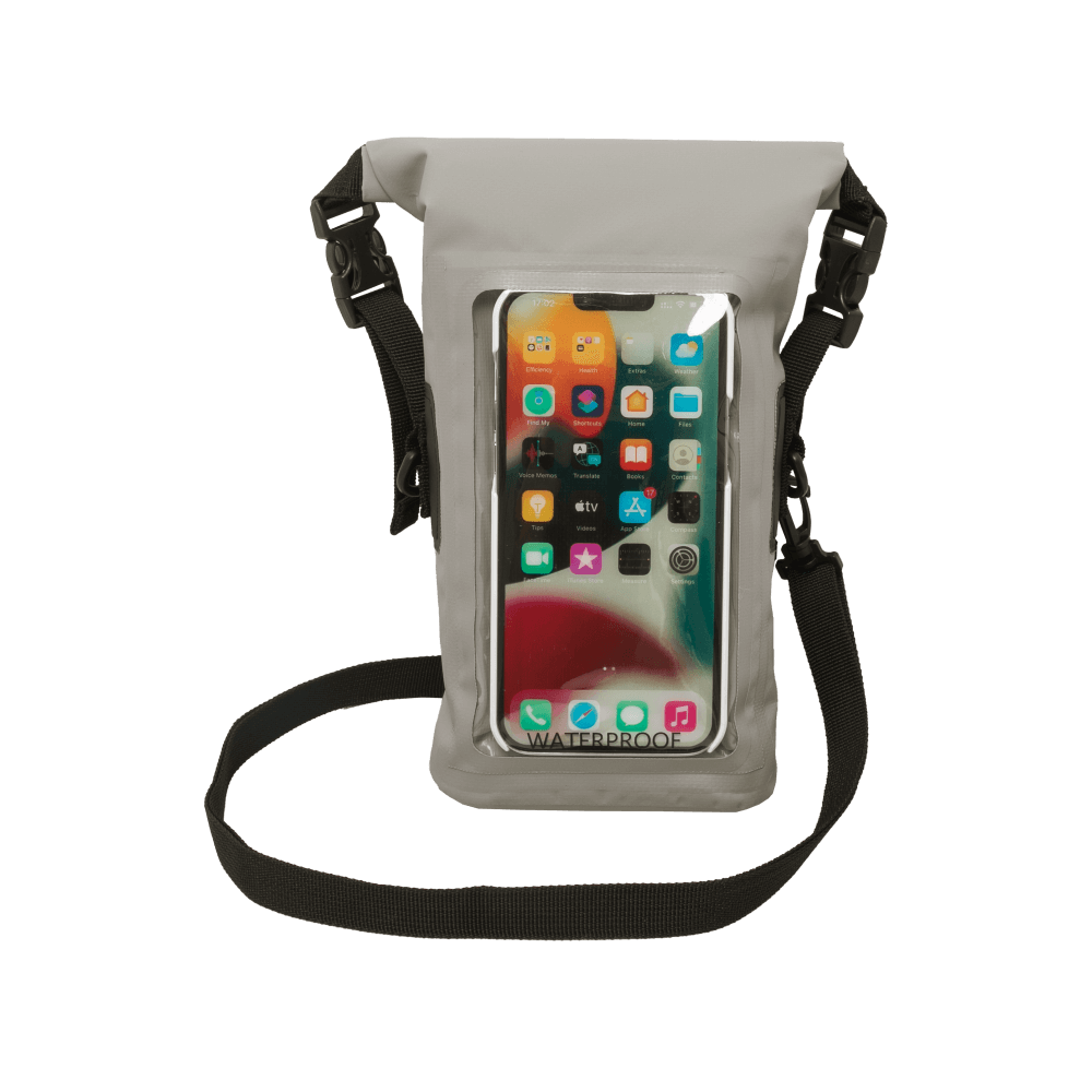 Gecko Waterproof Phone Tote - Grey - 2
