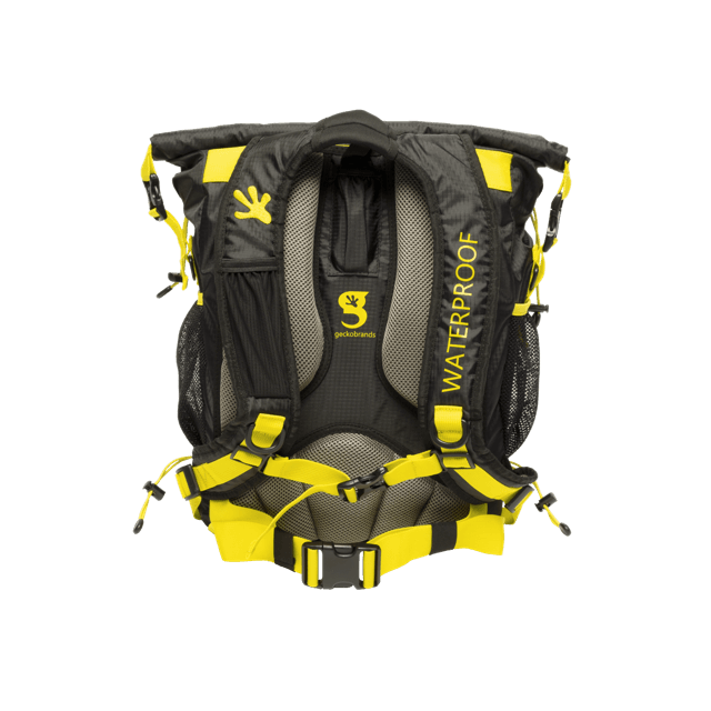 Gecko Dueler 32L Waterproof Backpack - Black/Yellow - 4