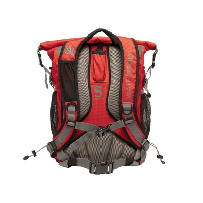 Gecko Dueler 32L Waterproof Backpack - Red/Grey - 6