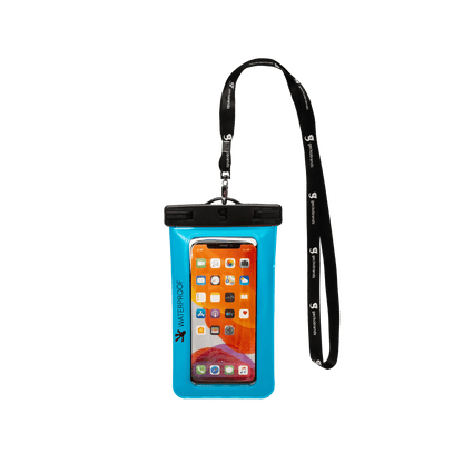 Gecko Waterproof Phone Dry Bag - Neon Green - 2