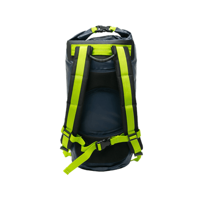 Gecko Hydroner 20L Waterproof Backpack - Navy/Neon Green - 3