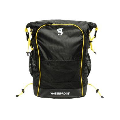 Gecko Dueler 32L Waterproof Backpack - Black/Yellow - 3