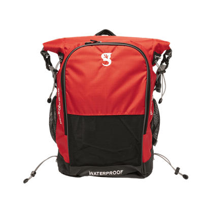 Gecko Dueler 32L Waterproof Backpack - Red/Grey - 5