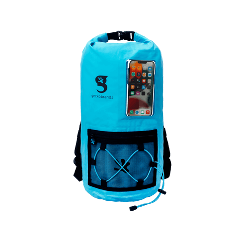 Gecko Hydroner 20L Waterproof Backpack - Neon Blue - 1