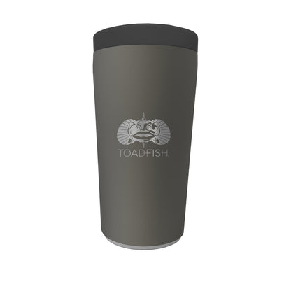 Toadfish Non - Tipping Universal Can Cooler - Graphite - 7