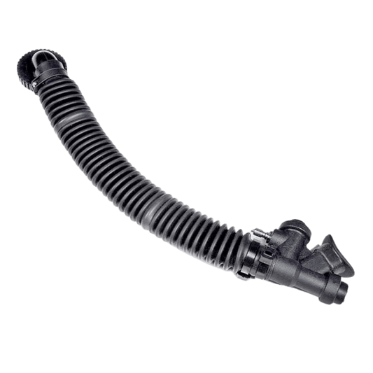Halcyon 12in. (305 mm) Corrugated BCD Inflator Hose With Elbow Gaskets - 1