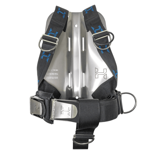 Halcyon Deluxe Harness and Backplate with Cinch - Stainless STD - 1