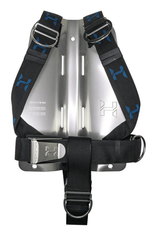 Halcyon Harness and Backplate (No Cinch) - Stainless STD - 1