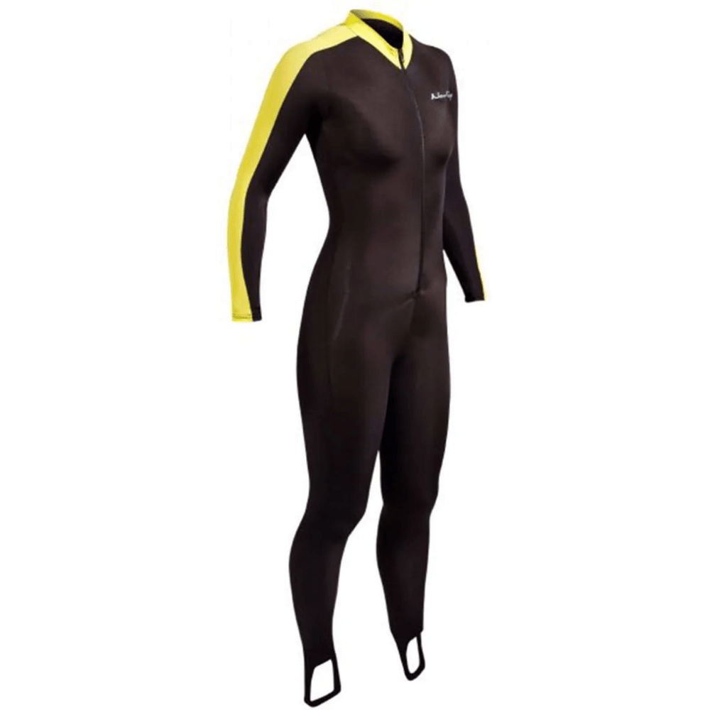 Henderson Black Unisex Lycra Jumpsuit - Yellow - 13