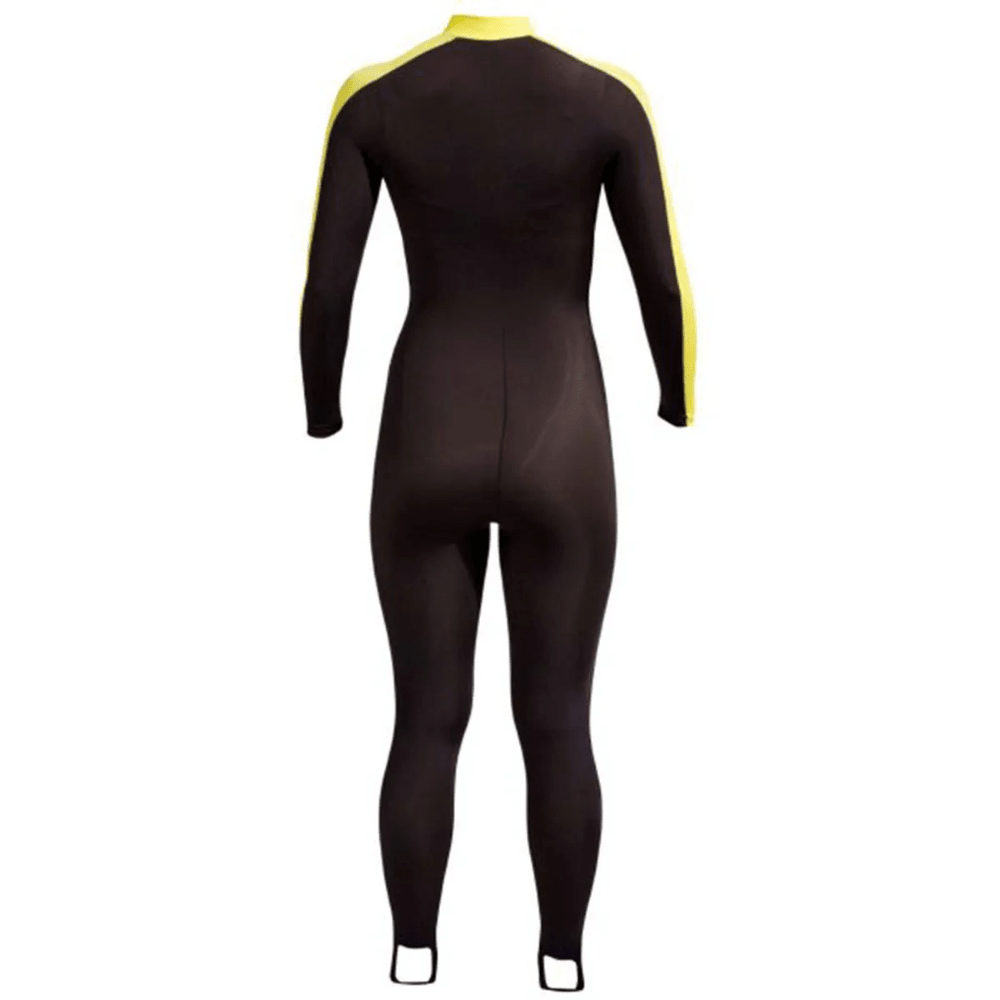Henderson Black Unisex Lycra Jumpsuit - Yellow - 14