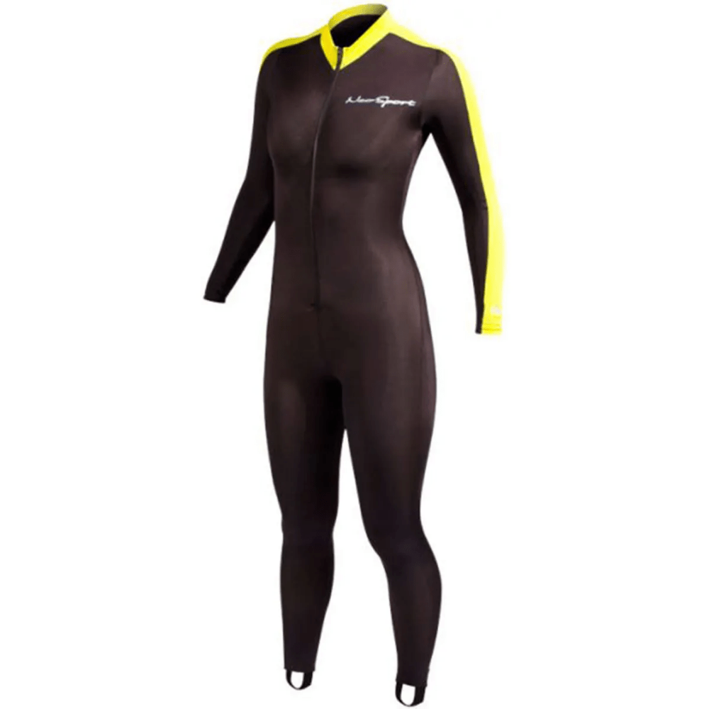 Henderson Black Unisex Lycra Jumpsuit - Yellow - 12