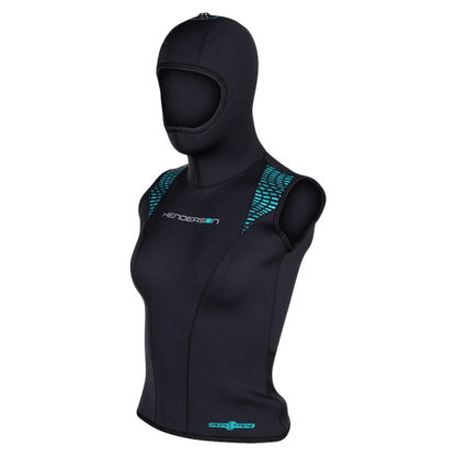 Henderson Womens 5/3 Greenprene Hooded Vest - 2 - 2