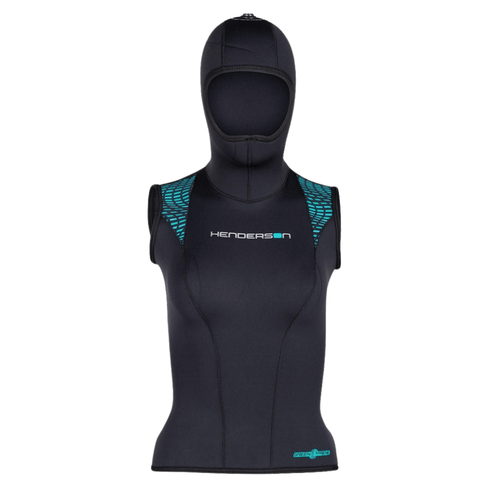 Henderson Womens 5/3 Greenprene Hooded Vest - 2 - 1