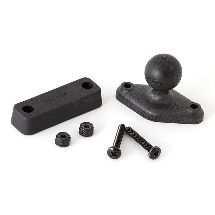 Hobie Ram Base 1 In. Diamond 2 7/16 In. X - Hobie Ram Base 1 In. Diamond 2 7/16 In. X - 1