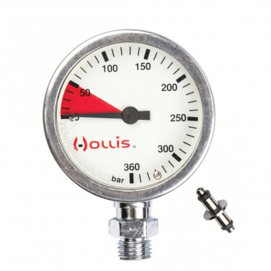 Hollis SPG Single Brass Pressure Gauge Module