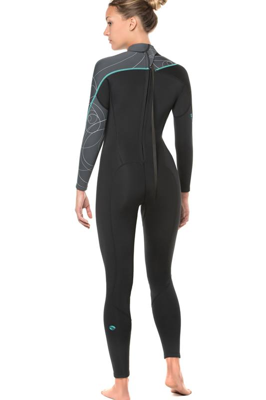 Bare 3/2mm Elate Womens Wetsuit - 14 - 2