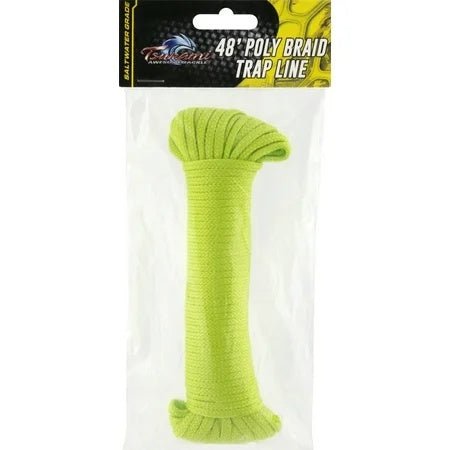 Tsunami 48' Chartreuse Poly Braid Trap Line - 1