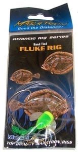 Tsunami Fluke Spin - N - Glo Rig - Chartreause - 1