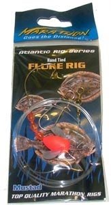 Tsunami Fluke Spin - N - Glo Rig - Pink - 2