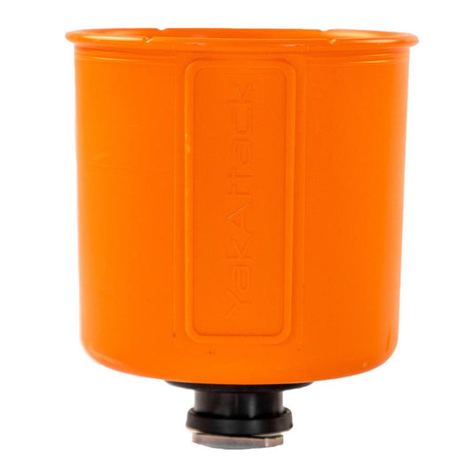 YakAttack MultiMount Cup Holder Track Mount - Orange - 2