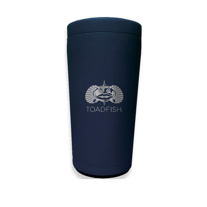 Toadfish Non - Tipping Universal Can Cooler - Navy - 8