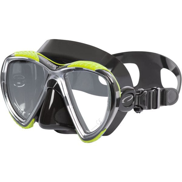 Oceanic Discovery Diving Mask - Yellow - 3