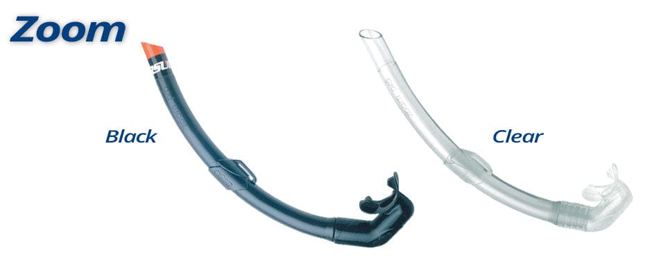 Omersub Sporasub Zoom Snorkel - Clear Soft Silicone - 5