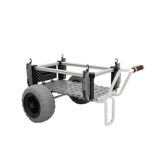 YakAttack SandRig Surf Cart With 16" Balloon Tires - 20" x 36" - 1