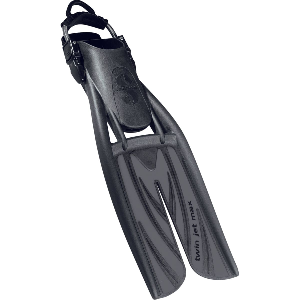 Scubapro Twin Jet Max Diving Fin - Black/Graphite - 3