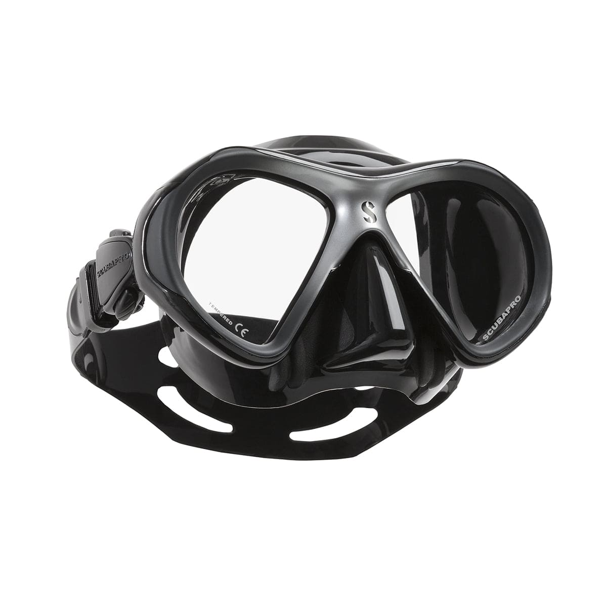 Scubapro Spectra Mini Mask - Red-Clear Skirt - 10