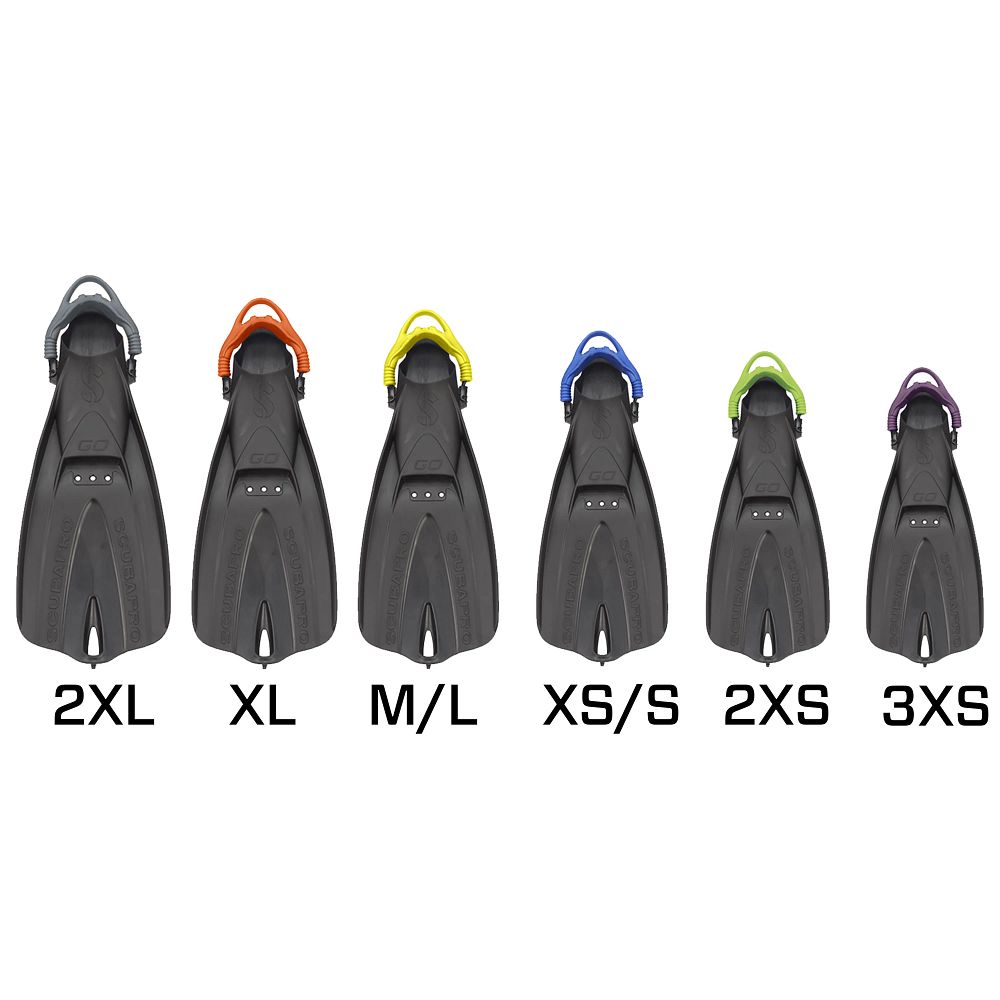 Scubapro Go Travel Fin (Rental Version To Sell) - 2XS - 1