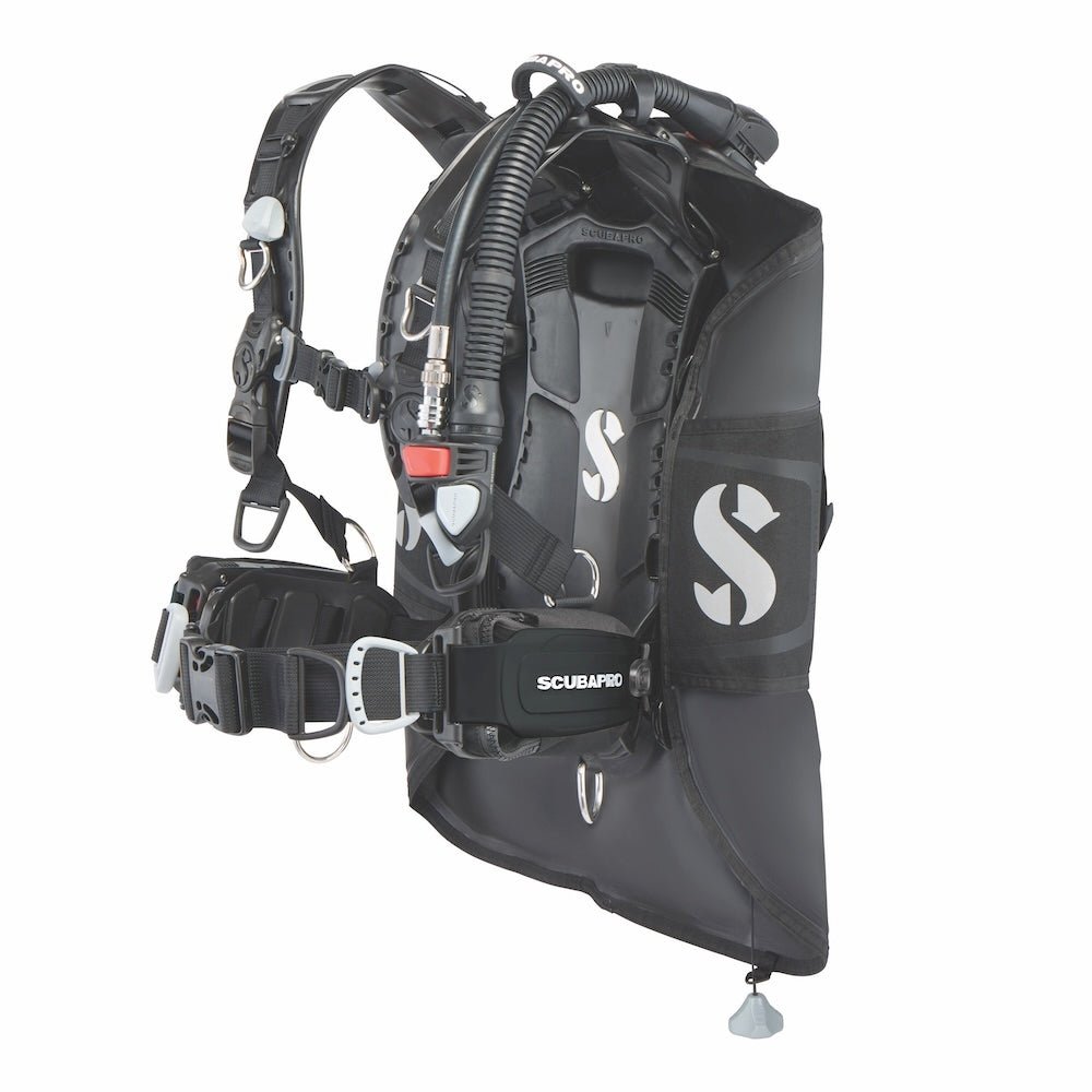 Scubapro Hydros Pro 2 With Standard Colored Pocket - Black - 3