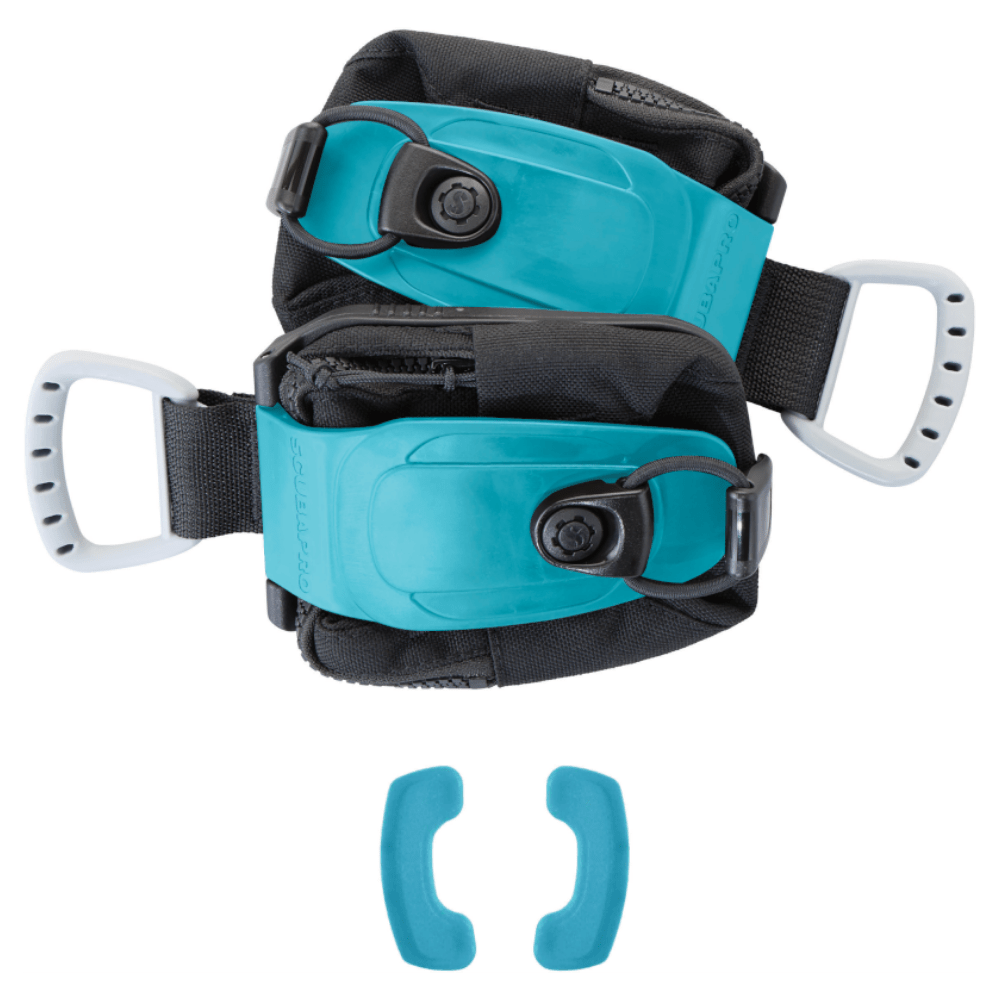Scubapro Hydros Pro2 Monorail Pocket Set (Mini) - Turquoise - 6