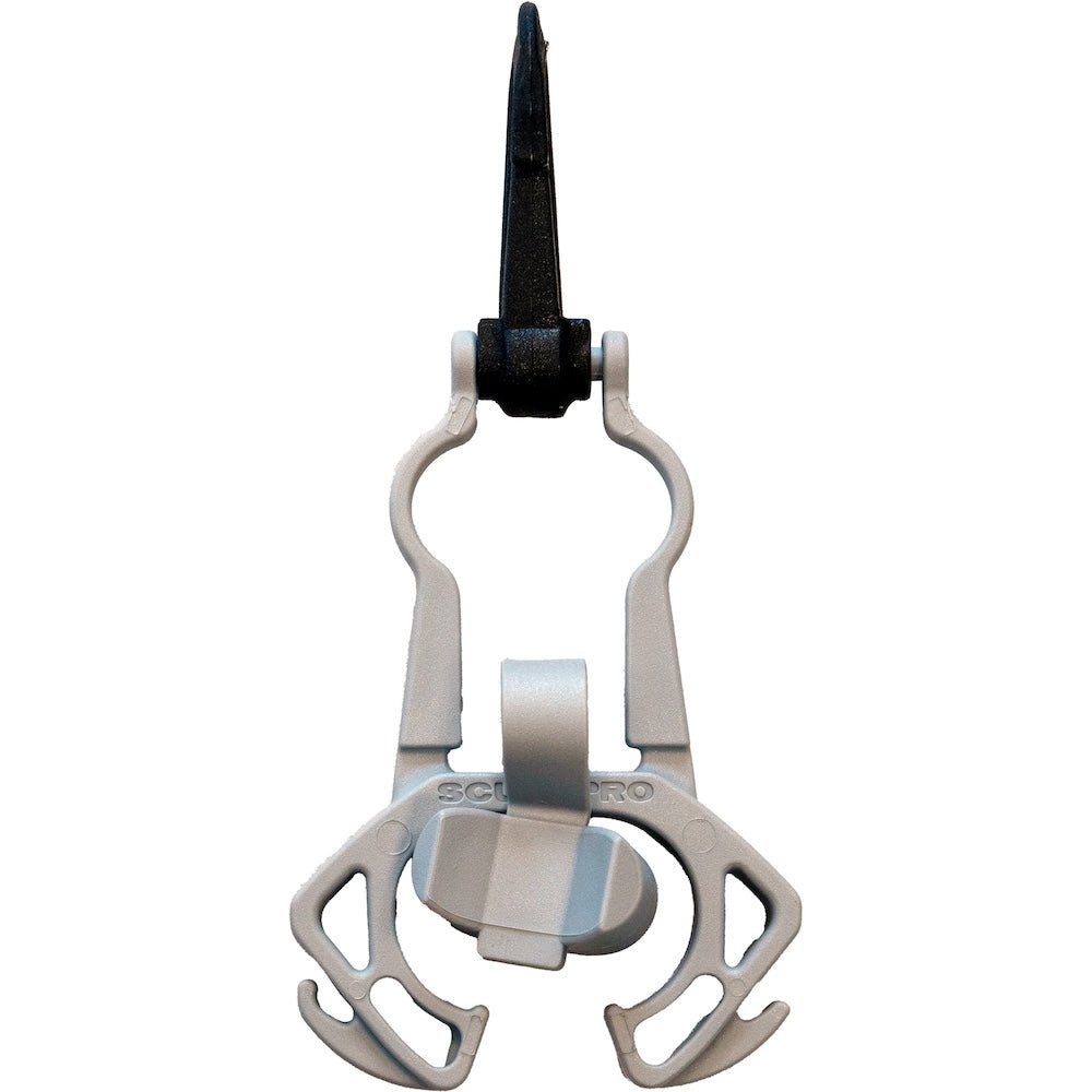 Scubapro Octopus Retainer And Plug W/Clip - Gray - 2
