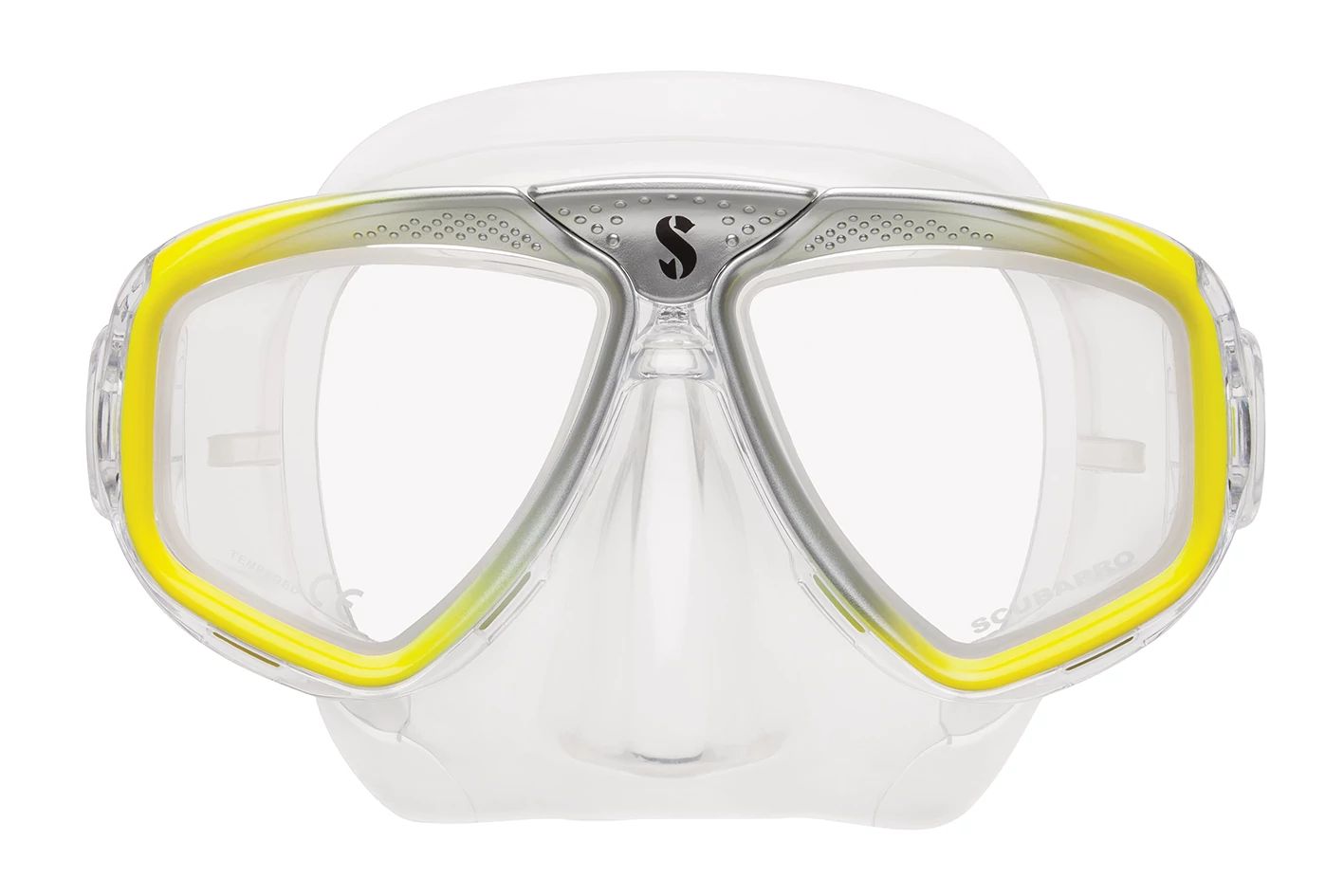 Scubapro Zoom EVO Mask - Clear Yellow Silver - 10