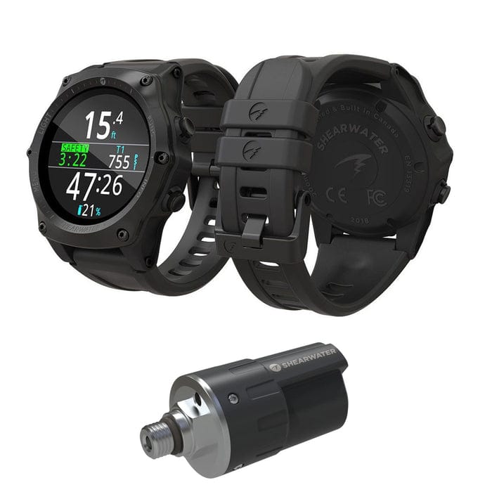 Shearwater Teric With Swift Transmitter - All Black - 3