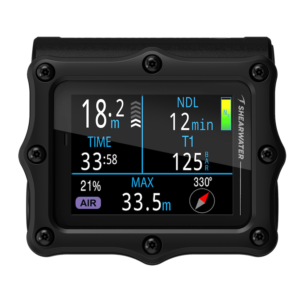 Shearwater Perdix 3 Computer - Black - 1