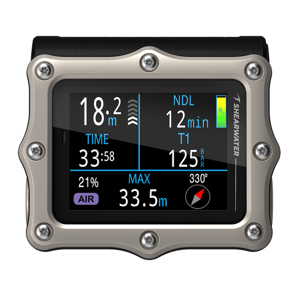 Shearwater Perdix 3 Computer - Silver - 2