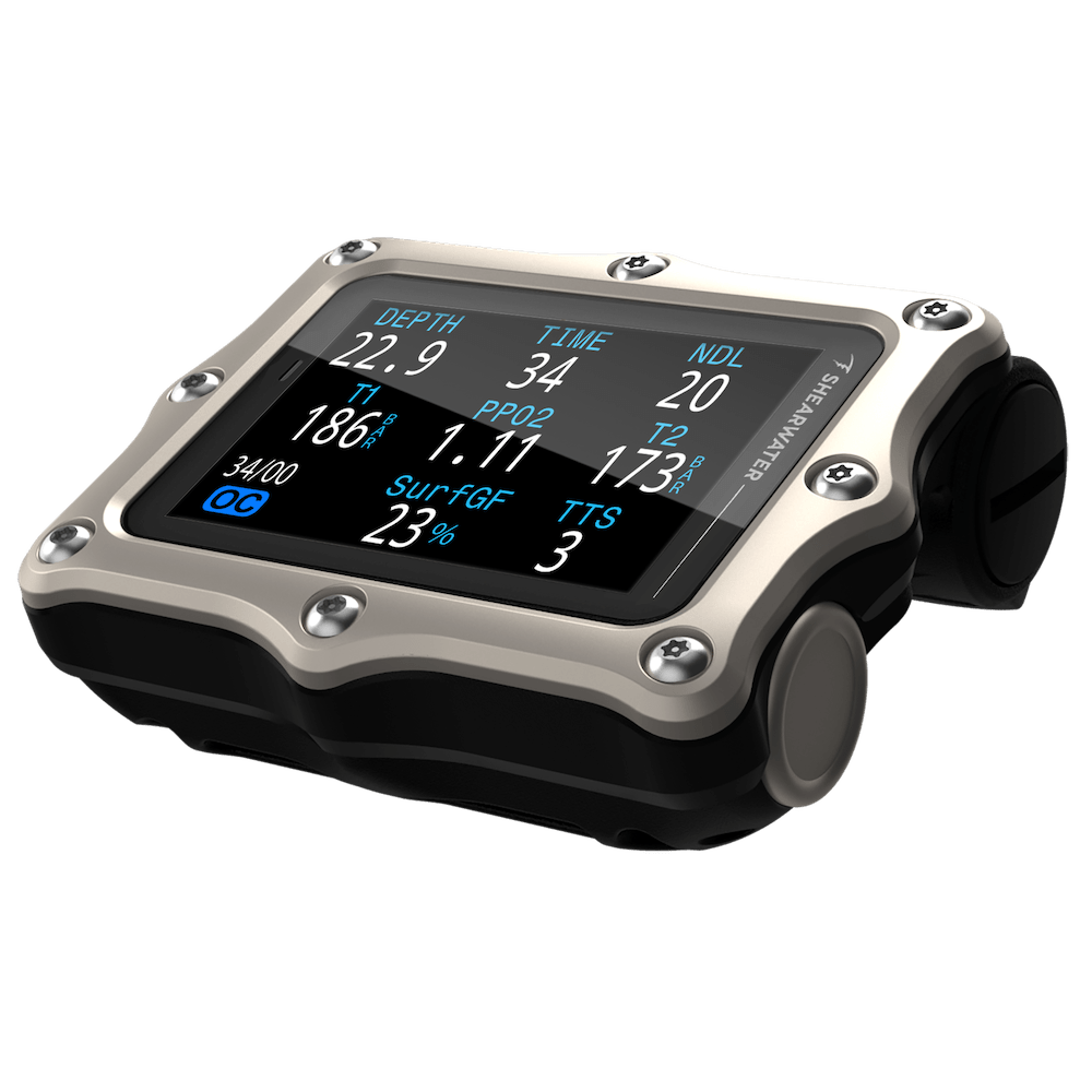 Shearwater Perdix 3 Computer - Silver - 3