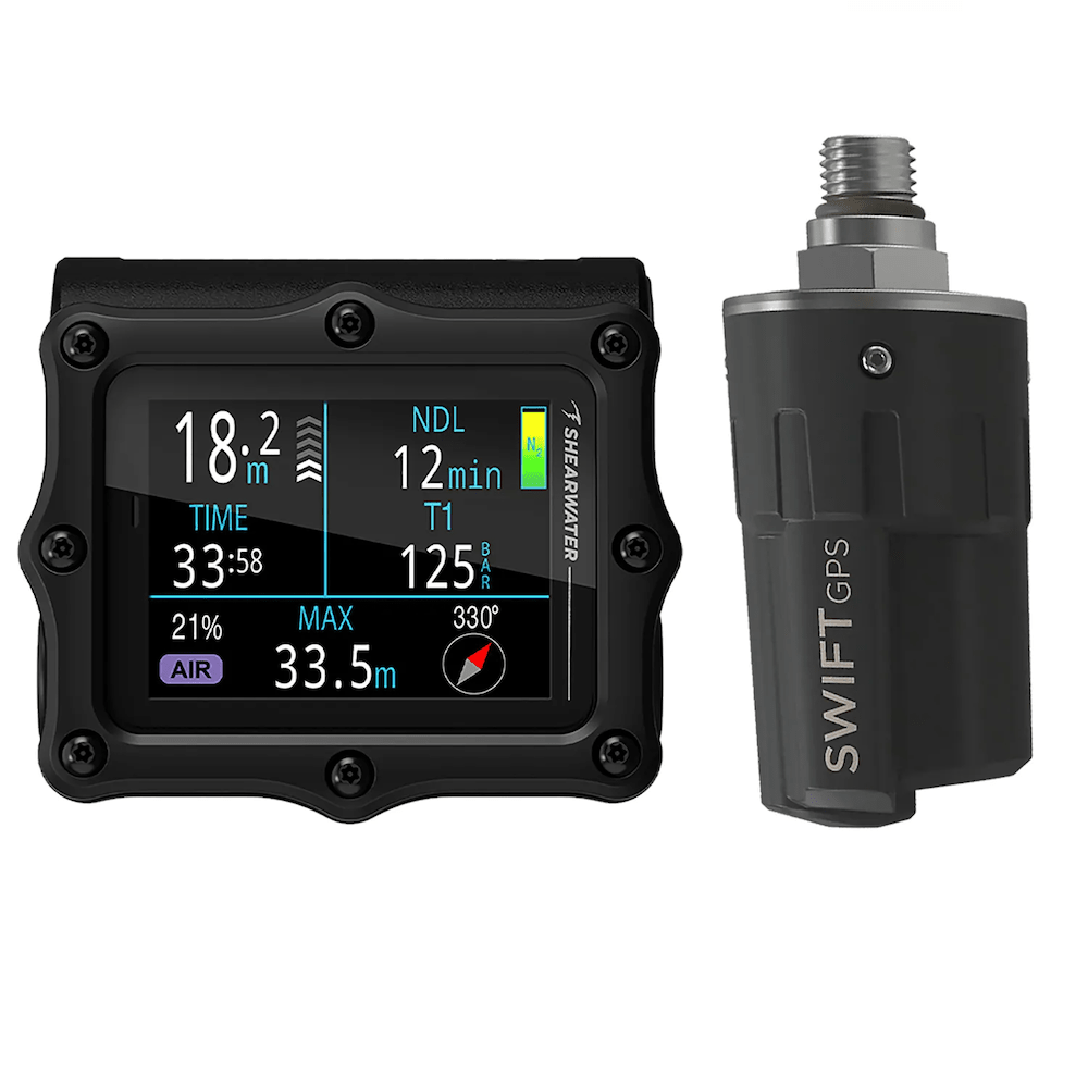 Shearwater Perdix 3 with Swift GPS Transmitter Bundle - Black - 1