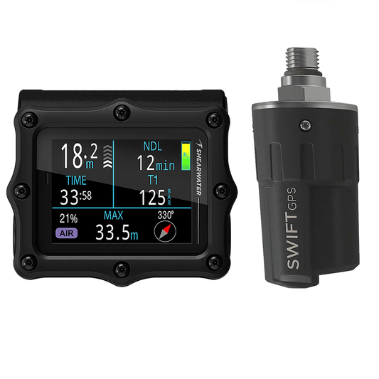 Shearwater Perdix 3 with Swift GPS Transmitter Bundle - Black - 1