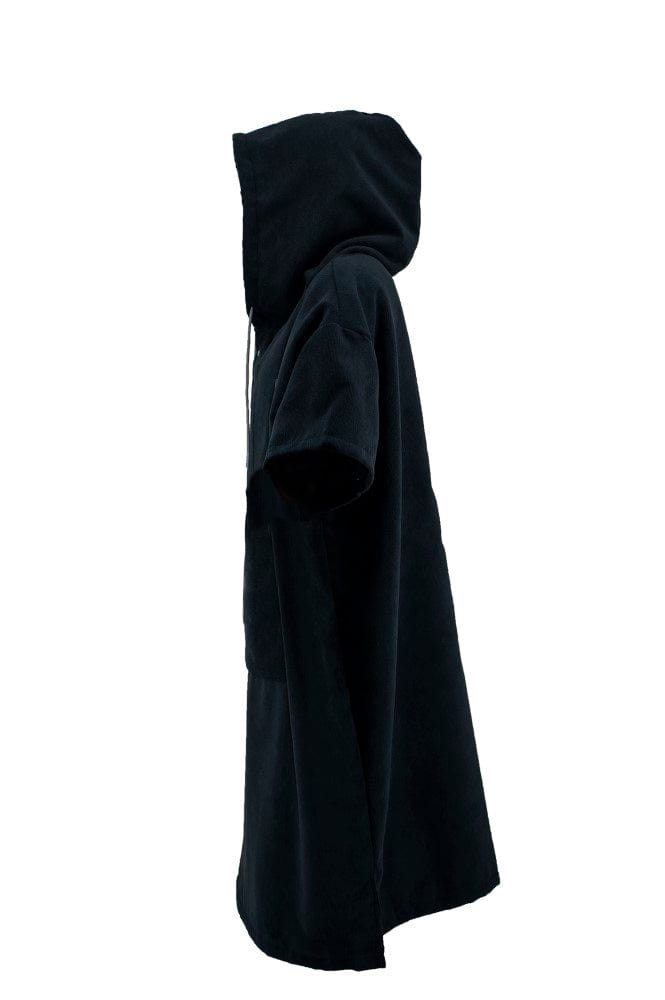 Akona Akona Tulum Microfiber Poncho - Black - 4