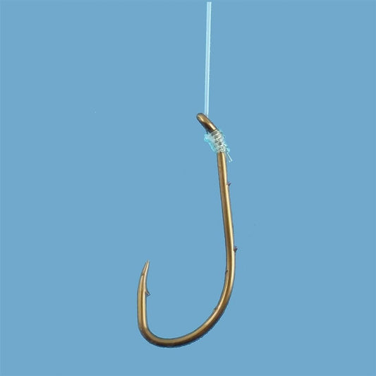 F.J.NEILSnelled Bronze Bait Holder Hook 6 Pack - Size 3/0 - 1