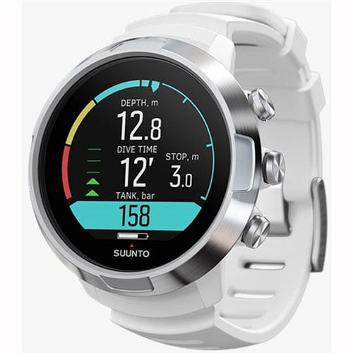 Suunto D5 Wrist Watch Dive Computer - White - SS050181000-NED - 4