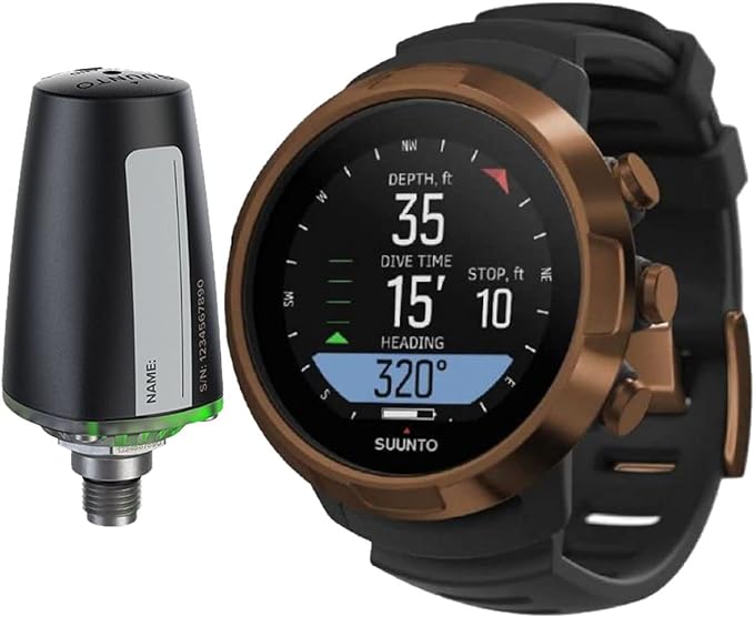Suunto D5 Watch With Transmitter - Copper - 4